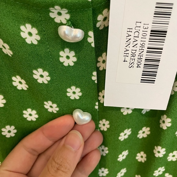 Reformation Lucian Dress BNWT size 4 - Picture 4 of 6